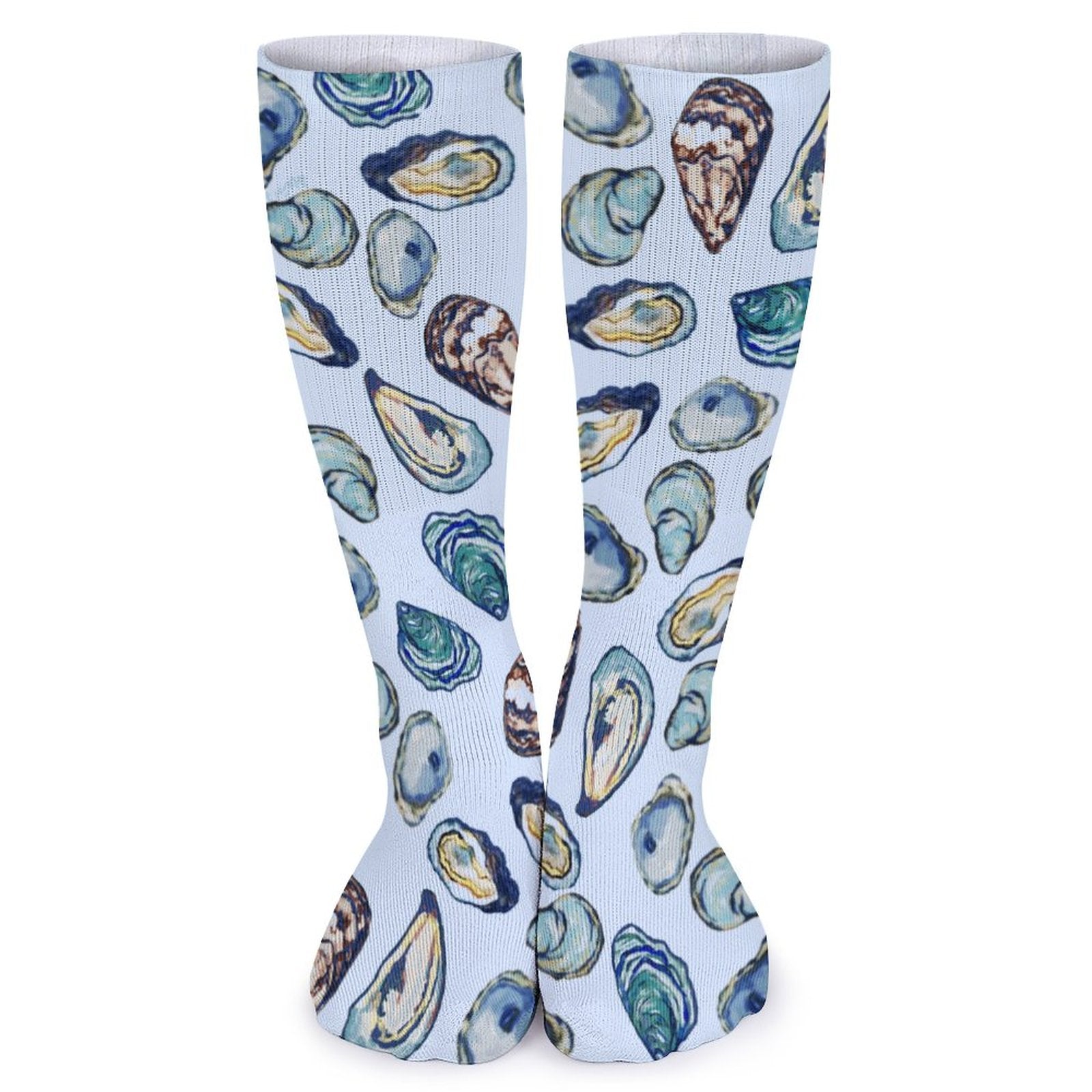 Oyster Tube Socks - Blue Cava