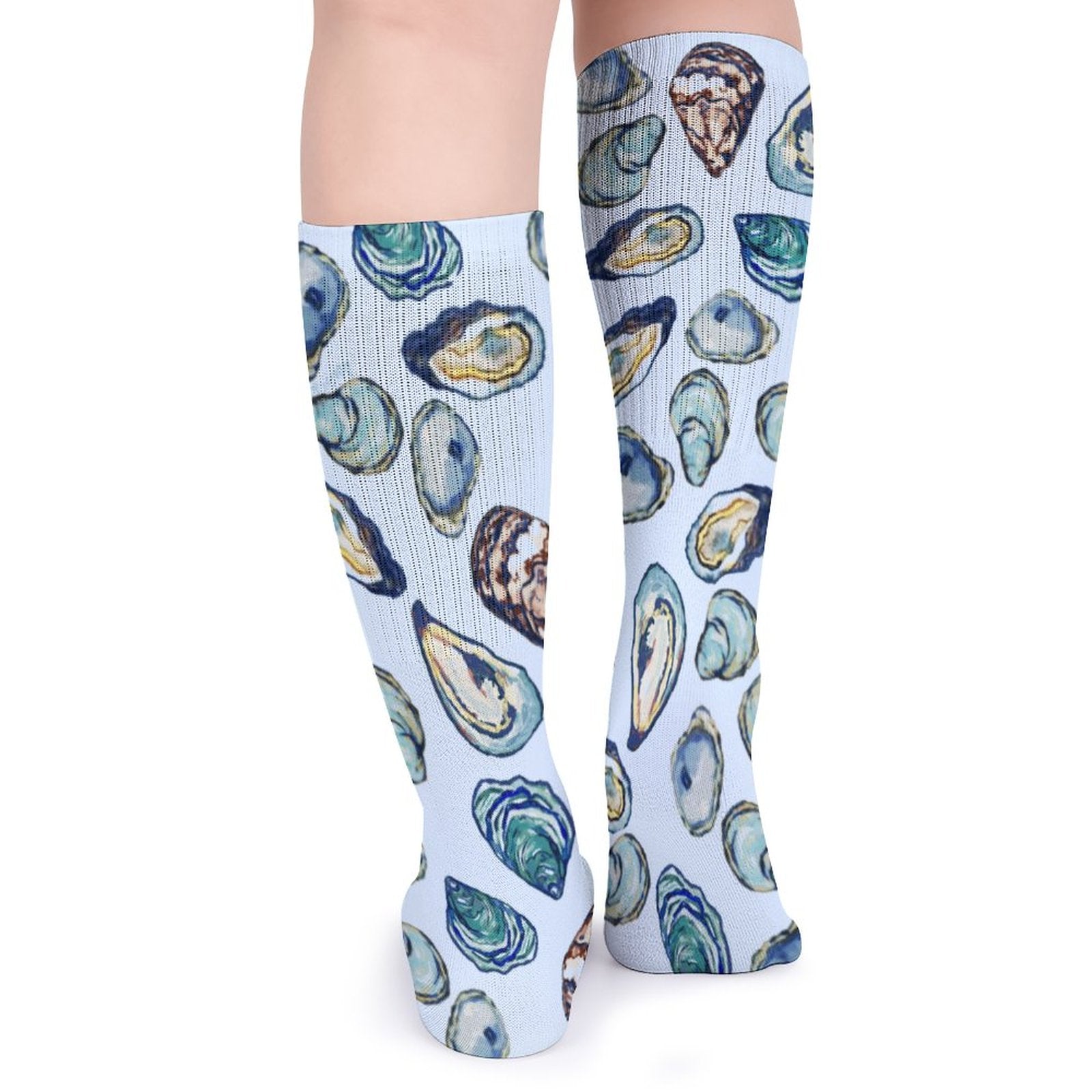 Oyster Tube Socks - Blue Cava