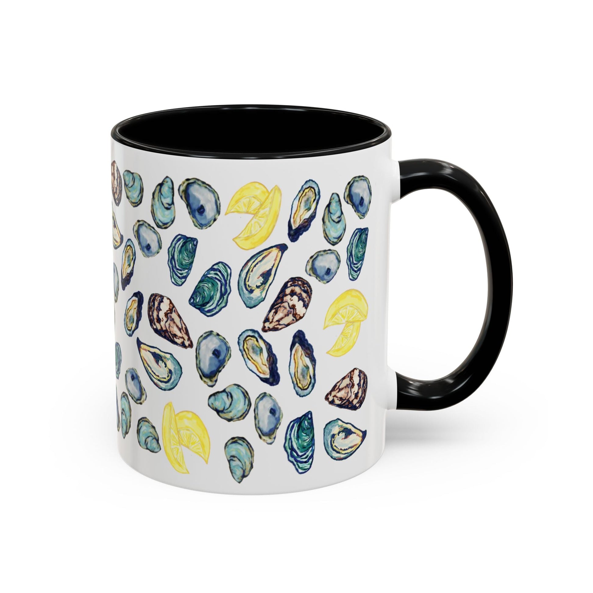 Oyster Two Tone Coffee Mug (11oz & 15oz) - Blue Cava