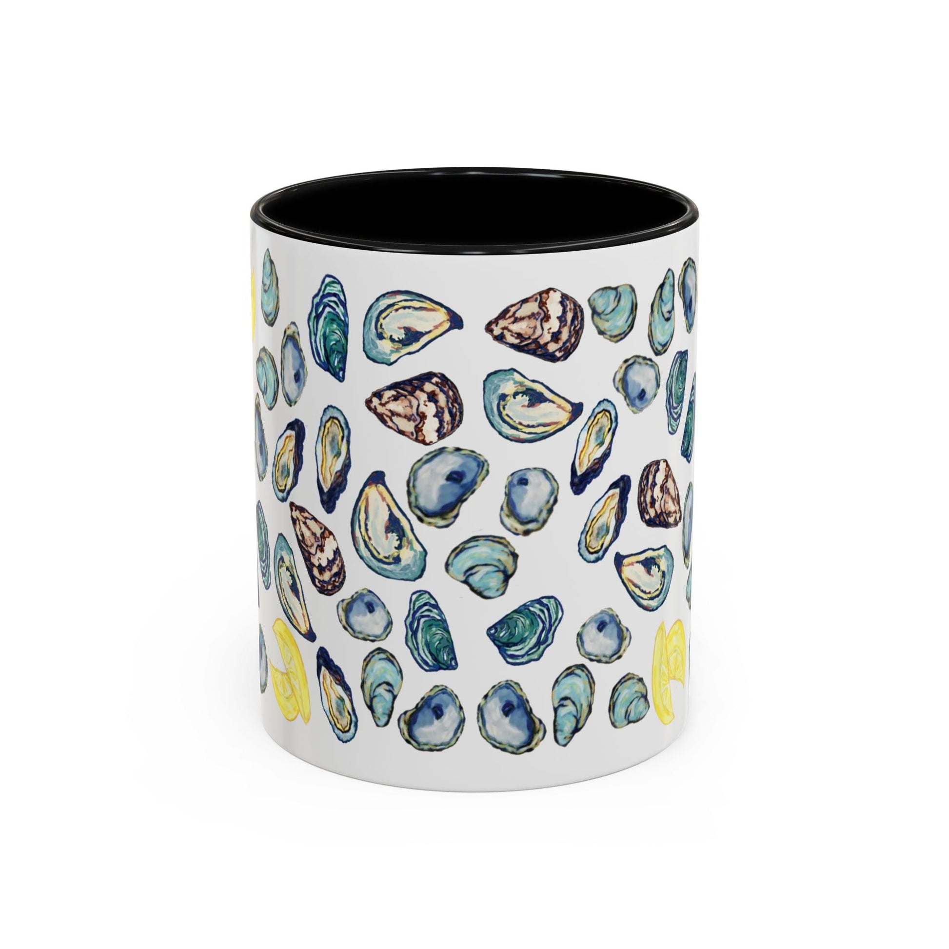 Oyster Two Tone Coffee Mug (11oz & 15oz) - Blue Cava