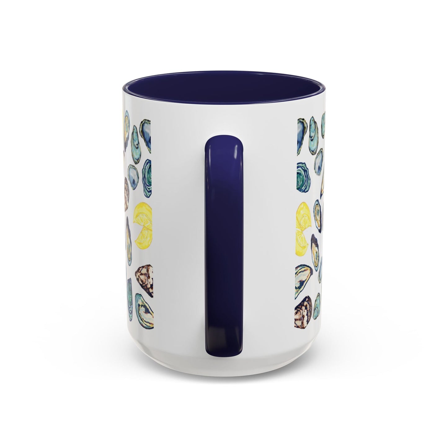 Oyster Two Tone Coffee Mug (11oz & 15oz) - Blue Cava