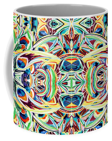 Peacock Fiesta - Mug - Blue Cava