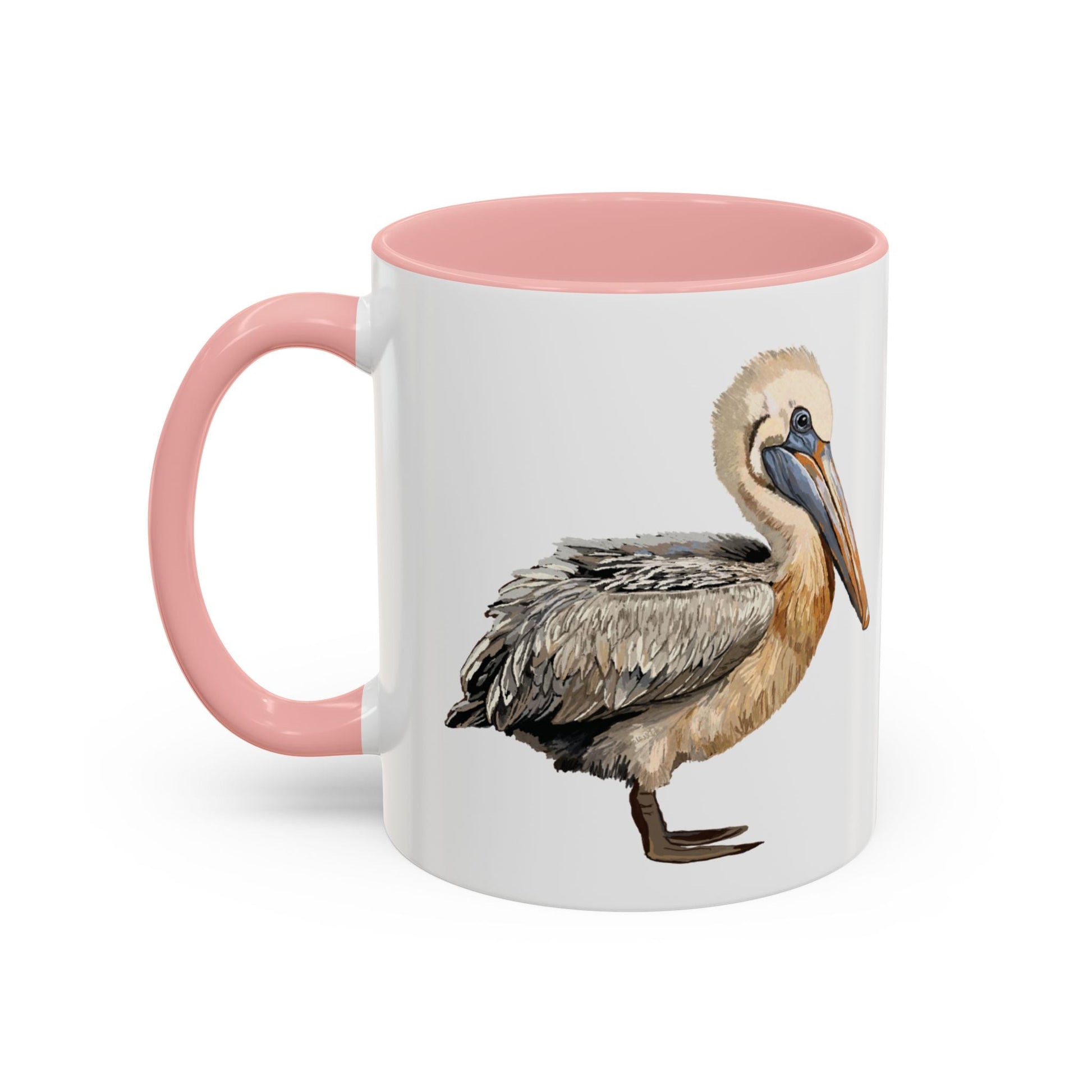 Pelican Two Tone Ceramic Mugs (11oz &15oz) - Blue Cava