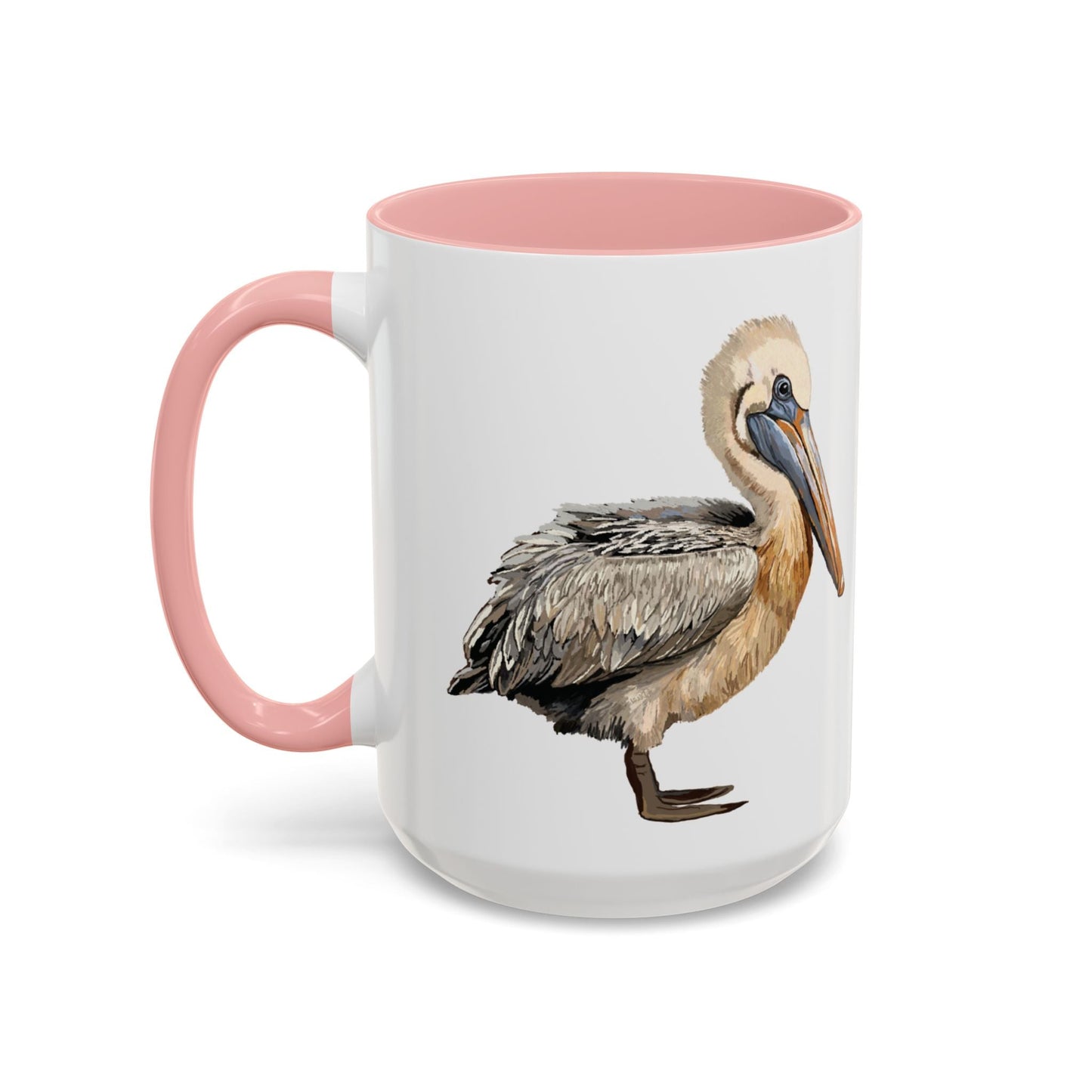 Pelican Two Tone Ceramic Mugs (11oz &15oz) - Blue Cava