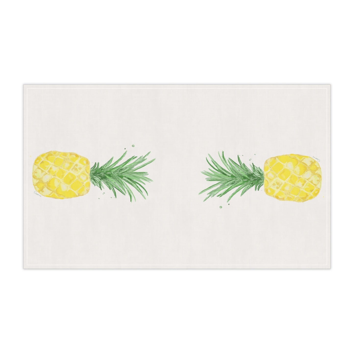 Pineapple Towel - Blue Cava