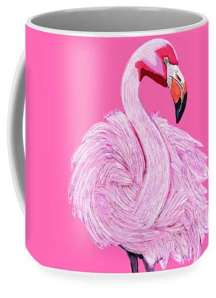 Pink Flamingo - Mug - Blue Cava