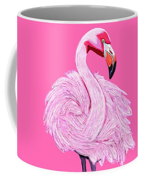 Pink Flamingo - Mug - Blue Cava