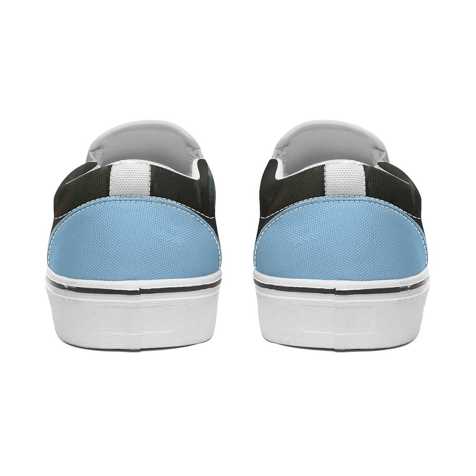 Pit Bull "Diesel" Canvas Slide Shoes - Blue Cava