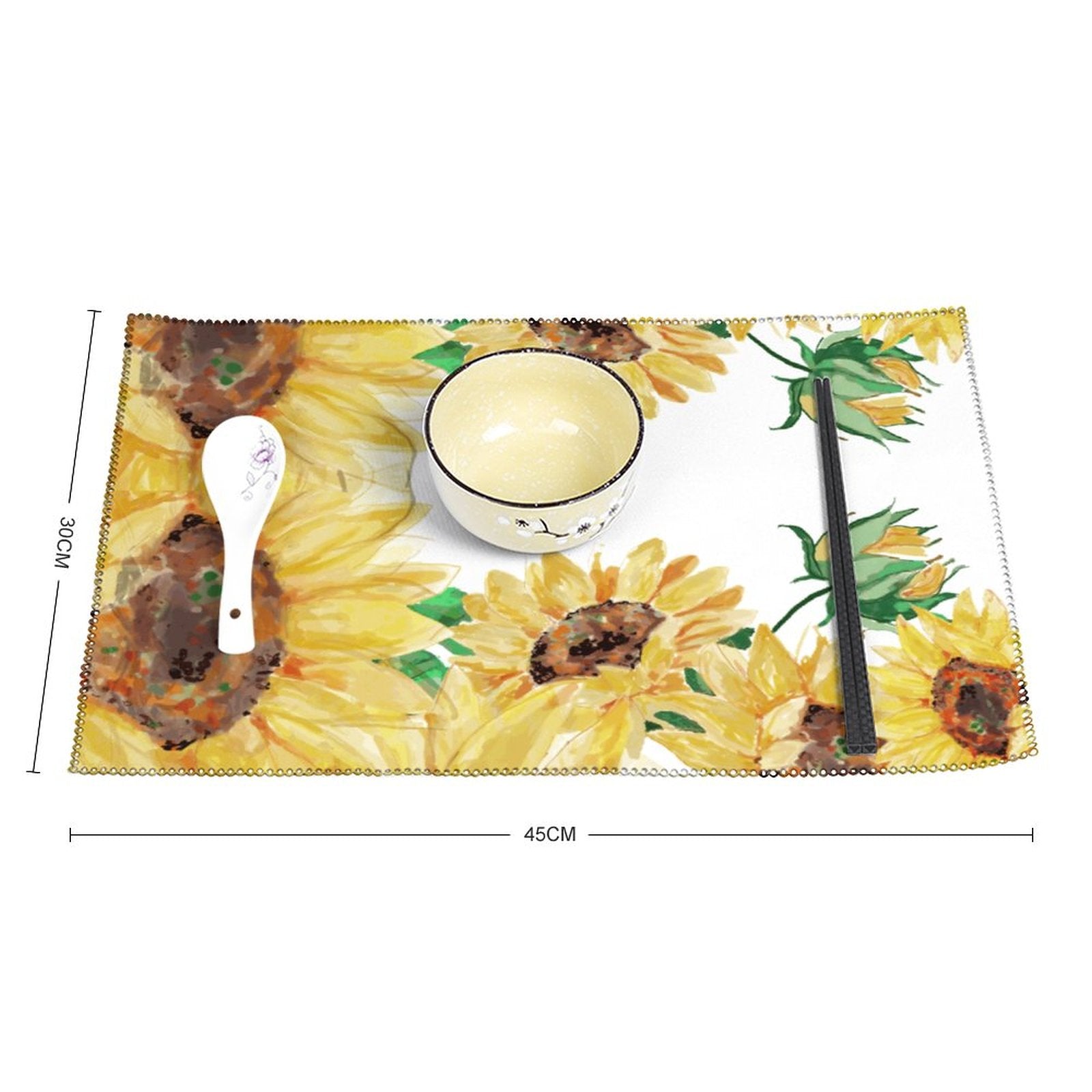 Placemat Set of 4 - Blue Cava