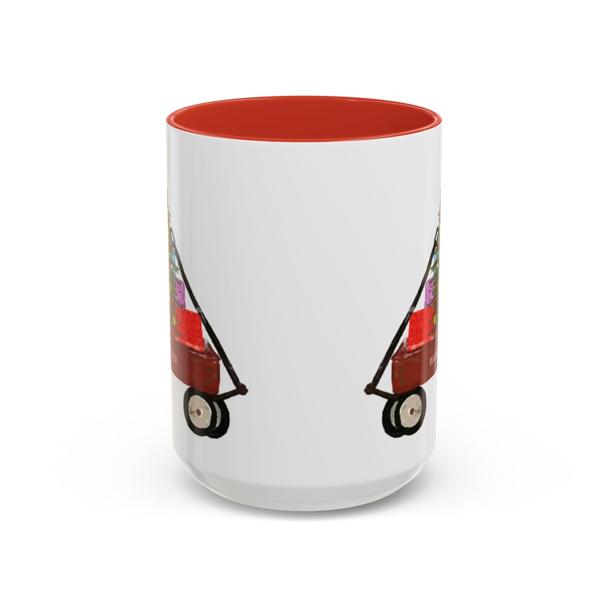 Radio Flyer Christmas Coffee Mug (11oz & 15oz) - Blue Cava