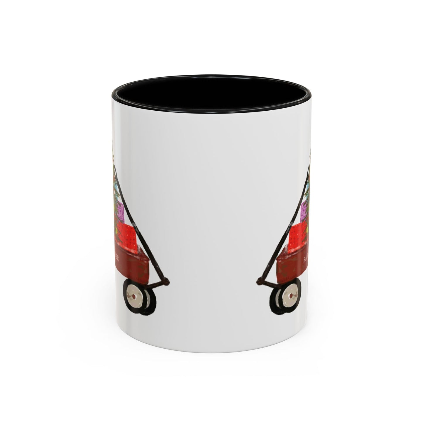 Radio Flyer Christmas Coffee Mug (11oz & 15oz) - Blue Cava