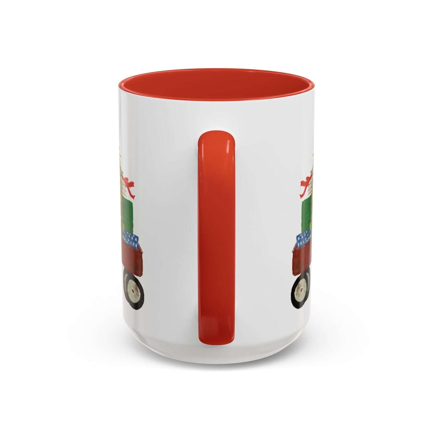 Radio Flyer Christmas Coffee Mug (11oz & 15oz) - Blue Cava