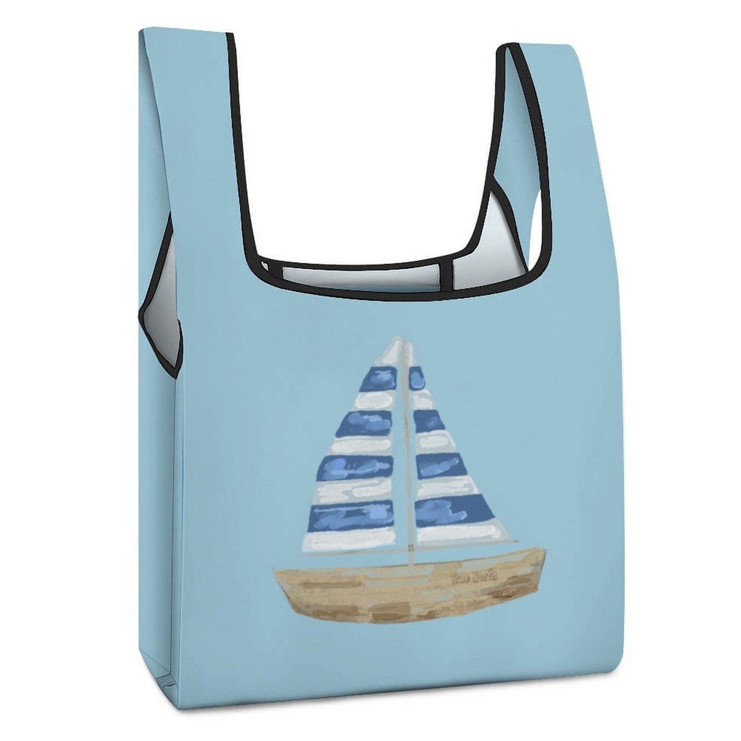 Reusable and Eco - Friendly Grocery Bags - Blue Cava