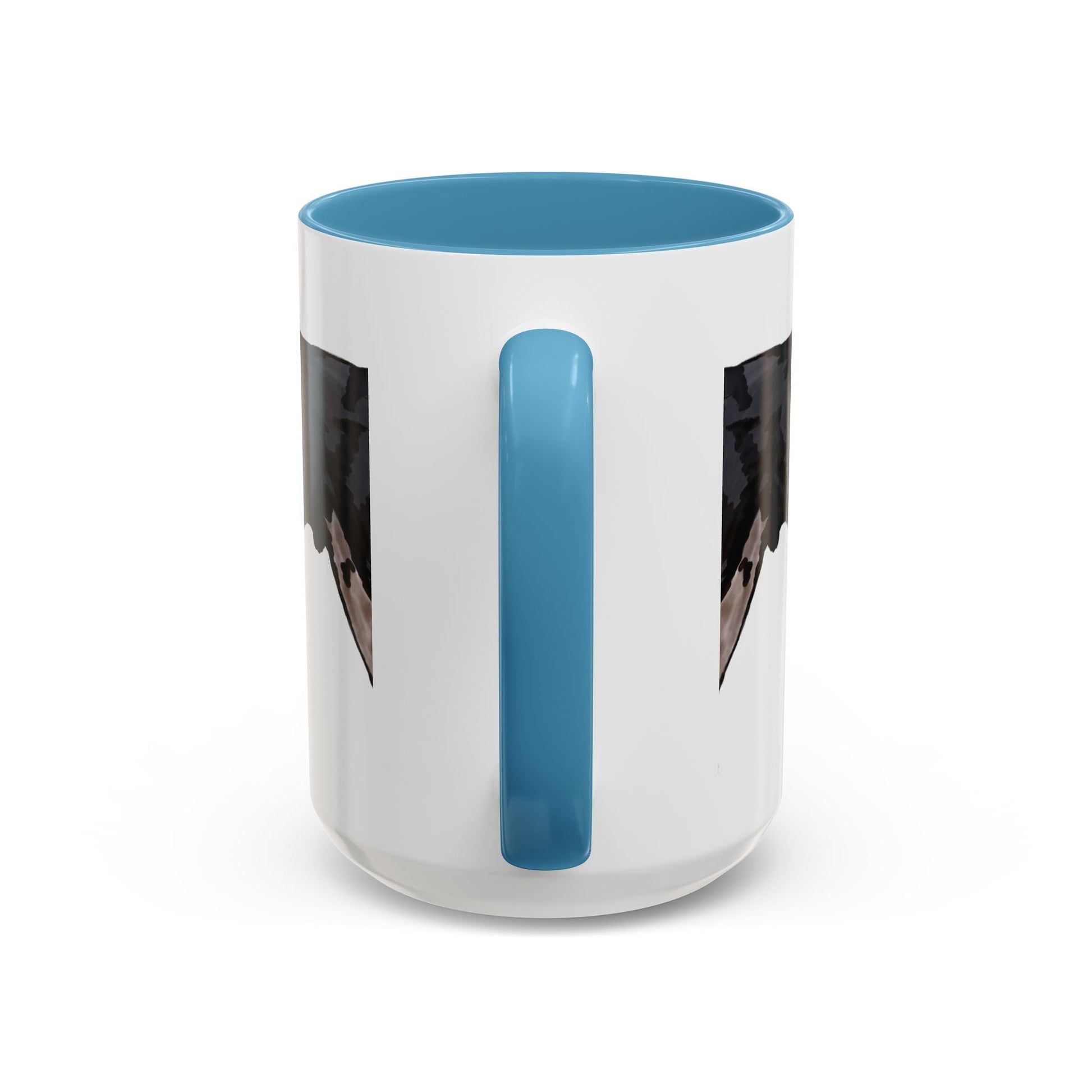 Rottweiler Two Tone Coffee Mug (11oz & 15oz) - Blue Cava