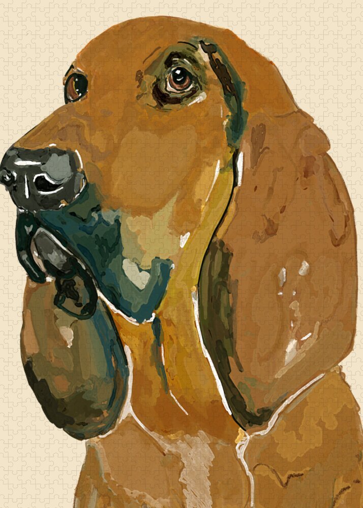 Scout Bloodhound - Puzzle - Blue Cava