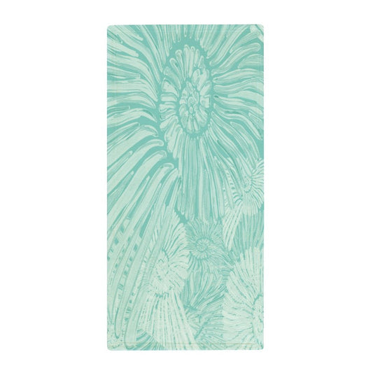 Sea Shell Hand Towel - Blue Cava