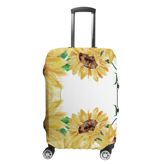 Secure and Stylish Luggage Covers - Blue Cava