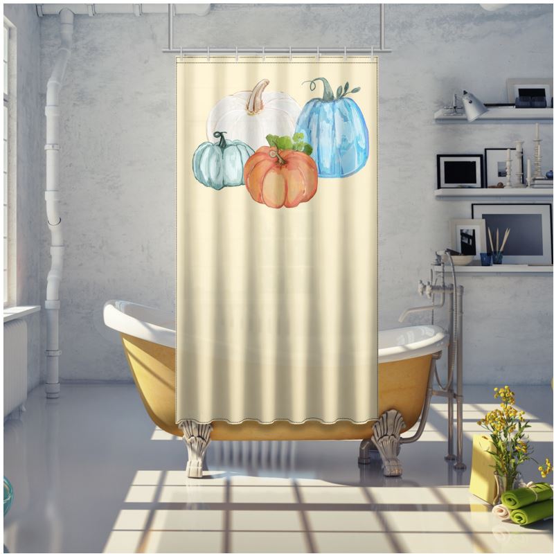 Shower Curtain - Blue Cava