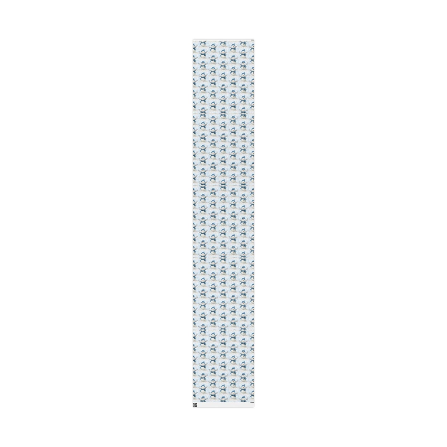 Snowman Wrapping Papers - Blue Cava