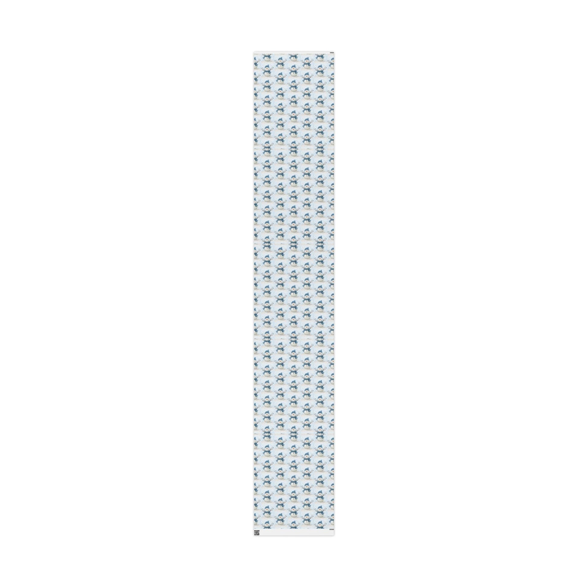 Snowman Wrapping Papers - Blue Cava