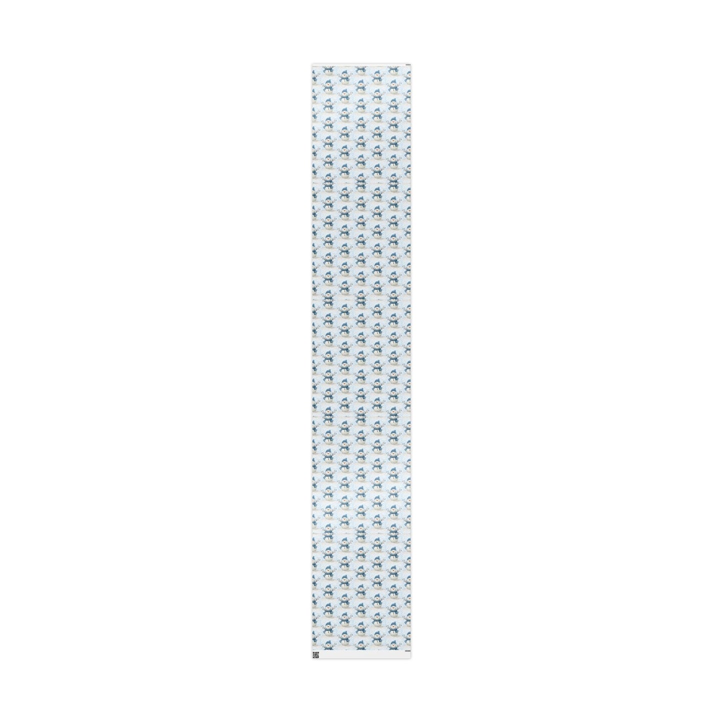 Snowman Wrapping Papers - Blue Cava