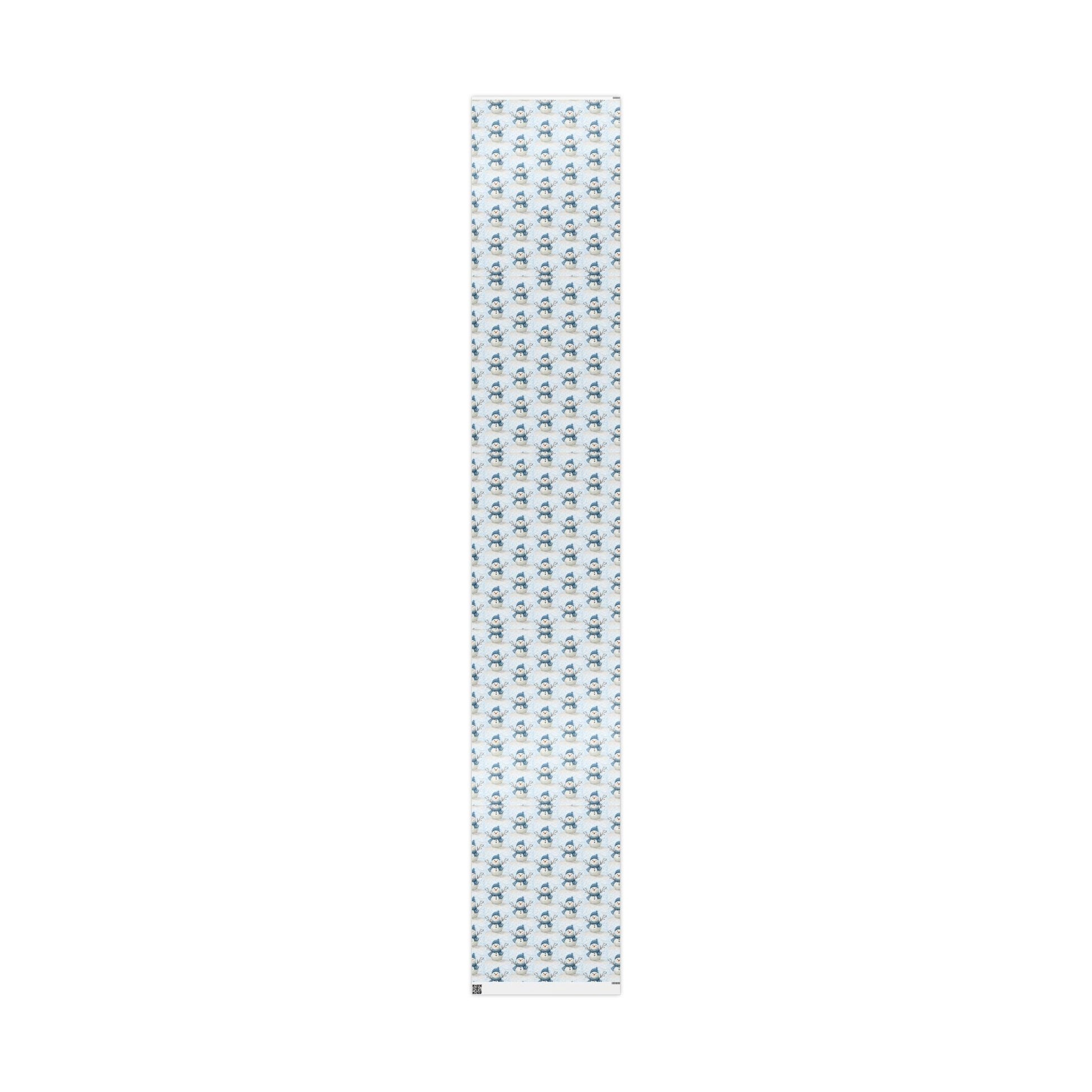 Snowman Wrapping Papers - Blue Cava