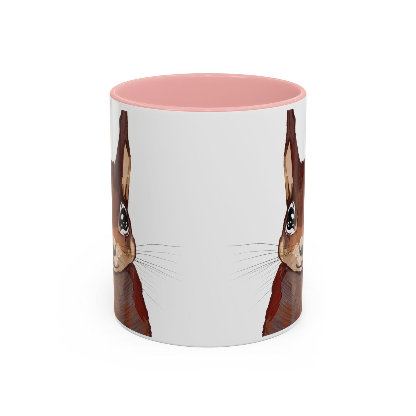 Squirrel Two Tone Coffee Mugs (11oz & 15oz) - Blue Cava