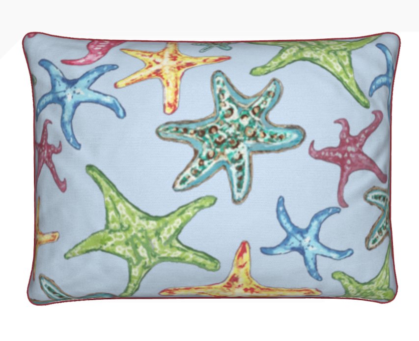 Starfish Premium Pillow - Blue Cava