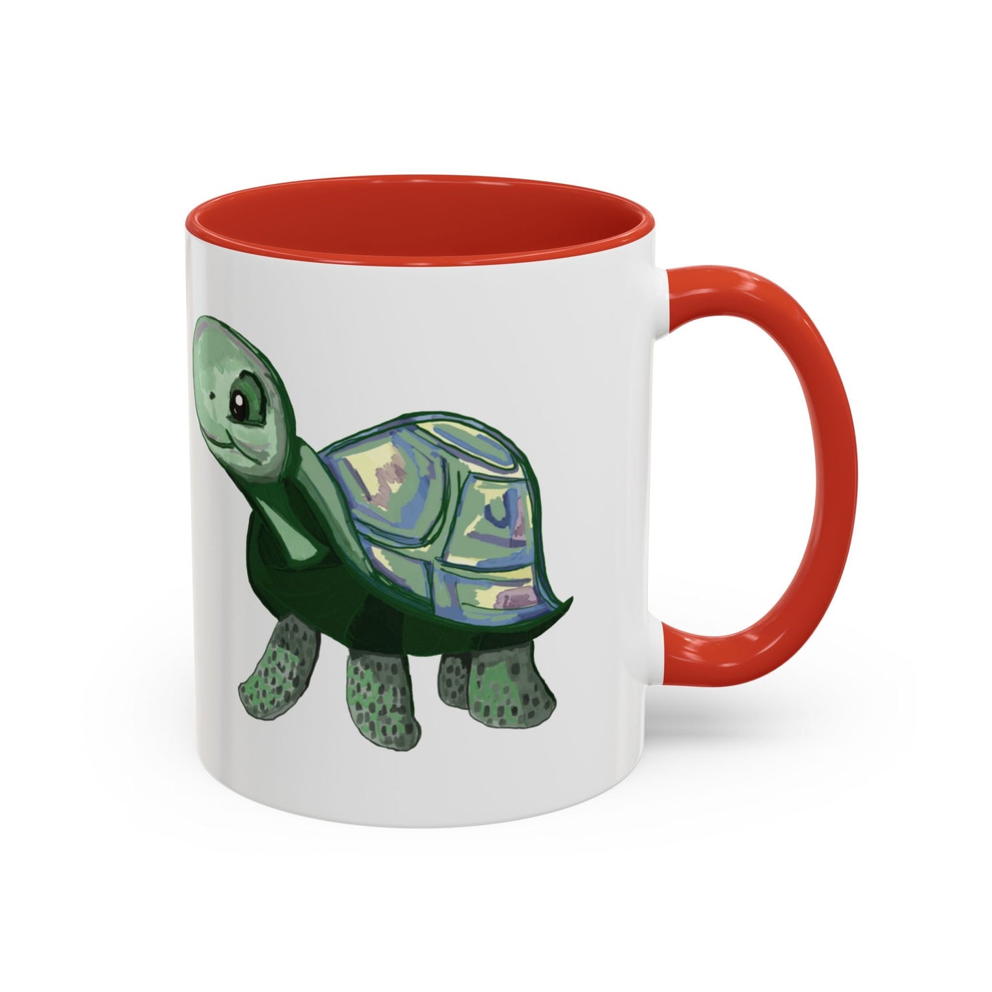 Stewie Sea Turtle Accent Coffee Mug - 11oz & 15oz - Blue Cava