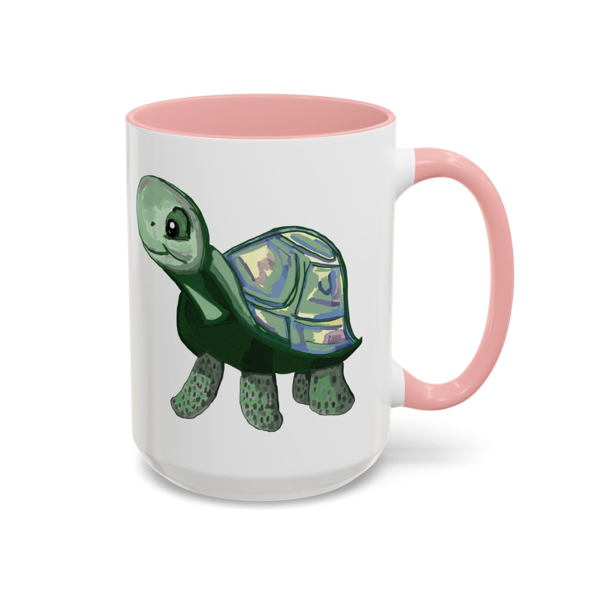 Stewie Sea Turtle Accent Coffee Mug - 11oz & 15oz - Blue Cava