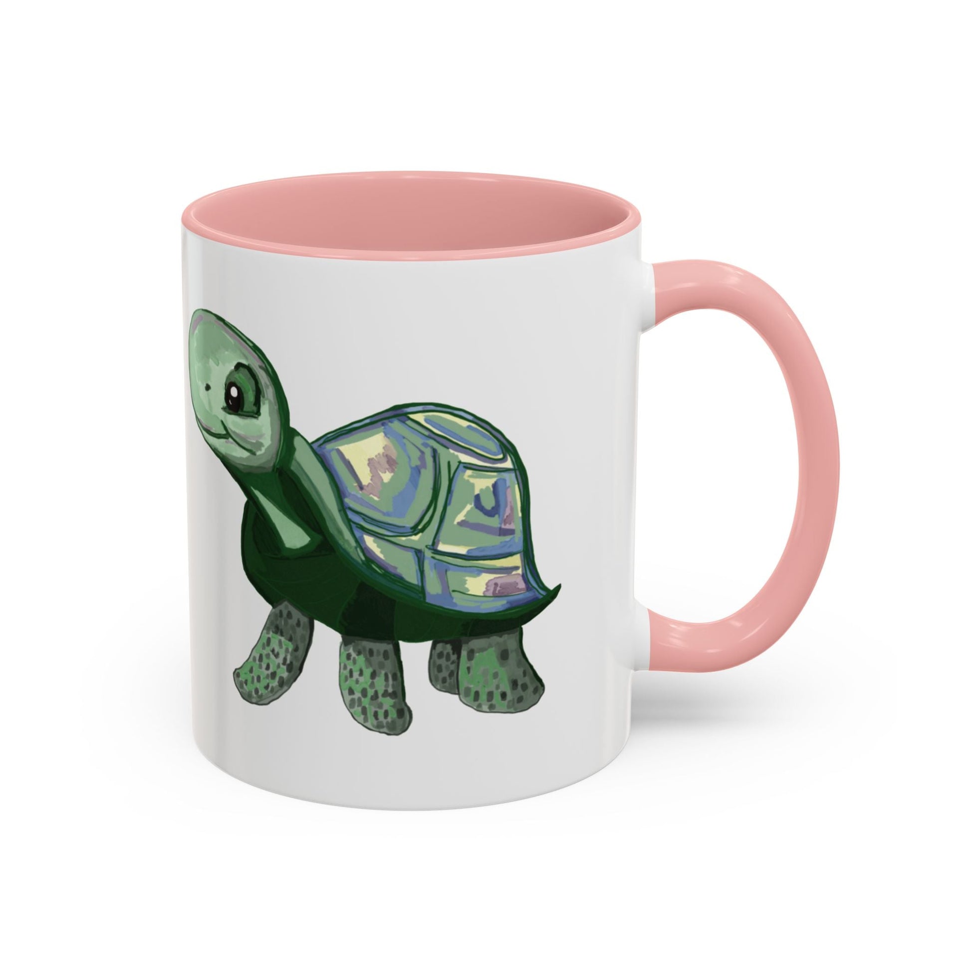 Stewie Sea Turtle Accent Coffee Mug - 11oz & 15oz - Blue Cava