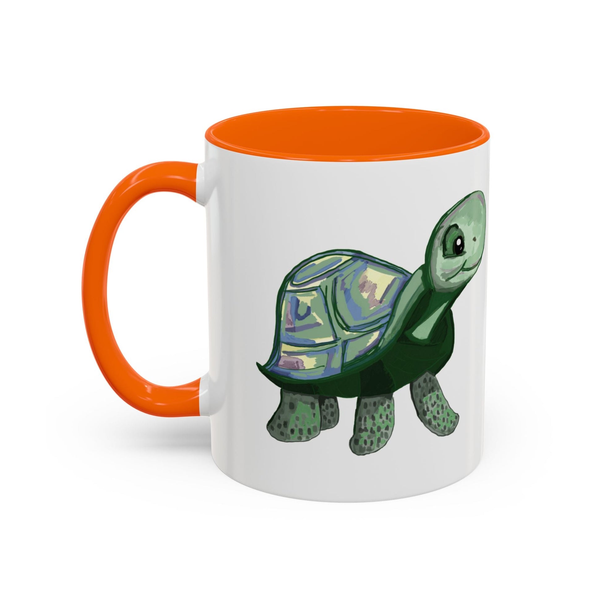 Stewie Sea Turtle Accent Coffee Mug - 11oz & 15oz - Blue Cava