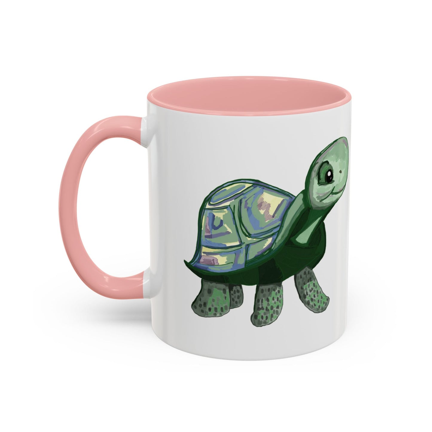 Stewie Sea Turtle Accent Coffee Mug - 11oz & 15oz - Blue Cava