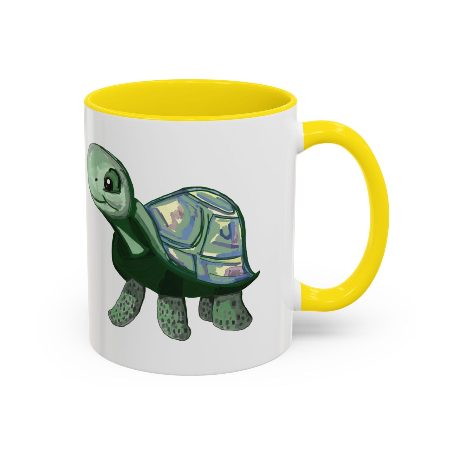 Stewie Sea Turtle Accent Coffee Mug - 11oz & 15oz - Blue Cava