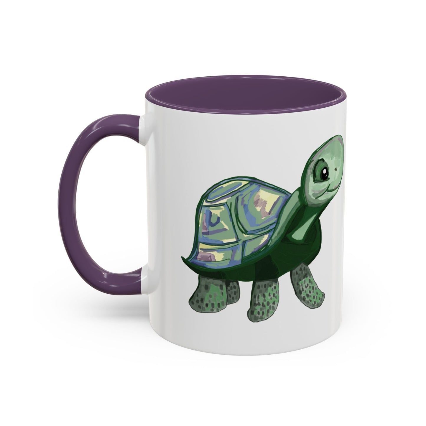 Stewie Sea Turtle Accent Coffee Mug - 11oz & 15oz - Blue Cava