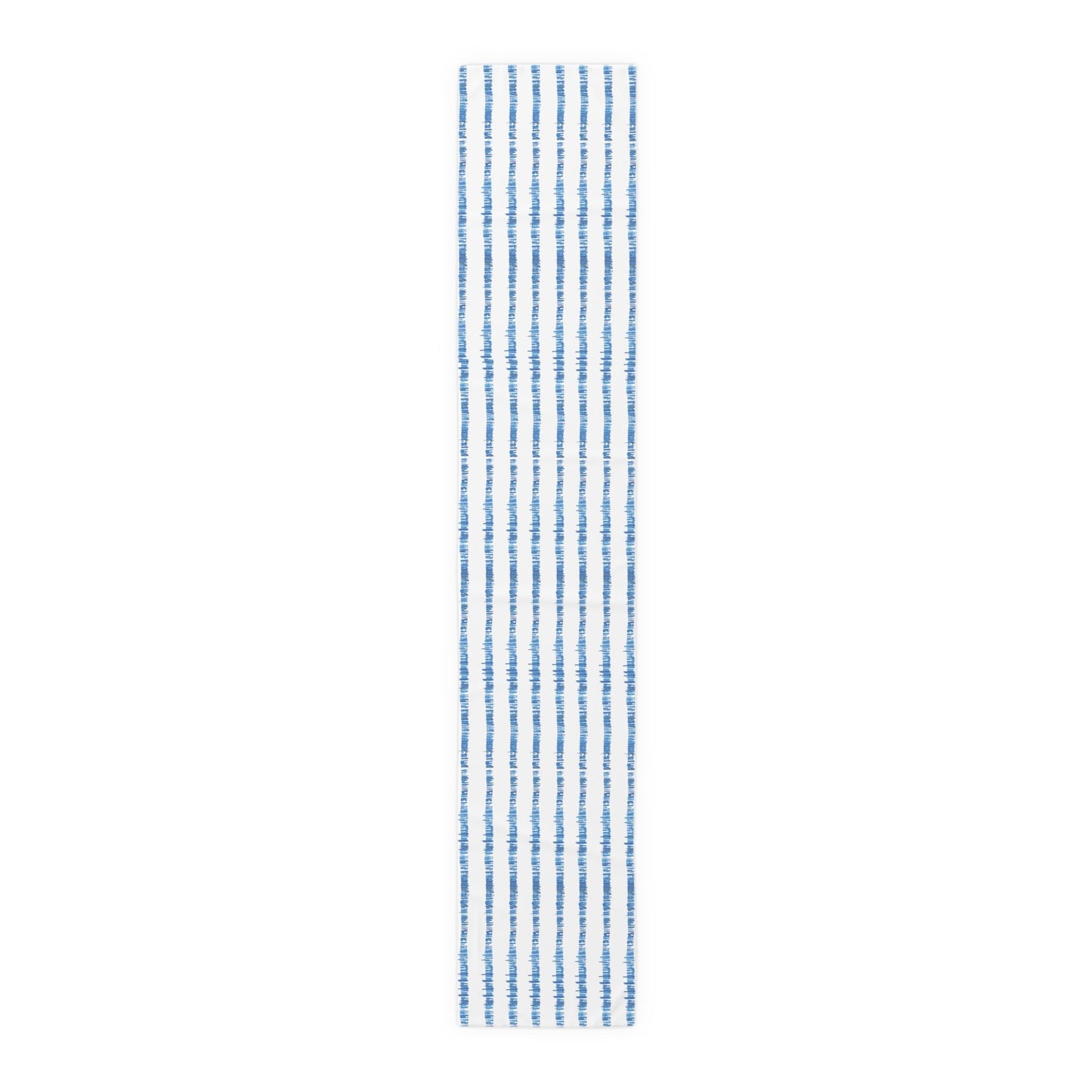 Striped Table Runner (Cotton or Poly) - Blue Cava