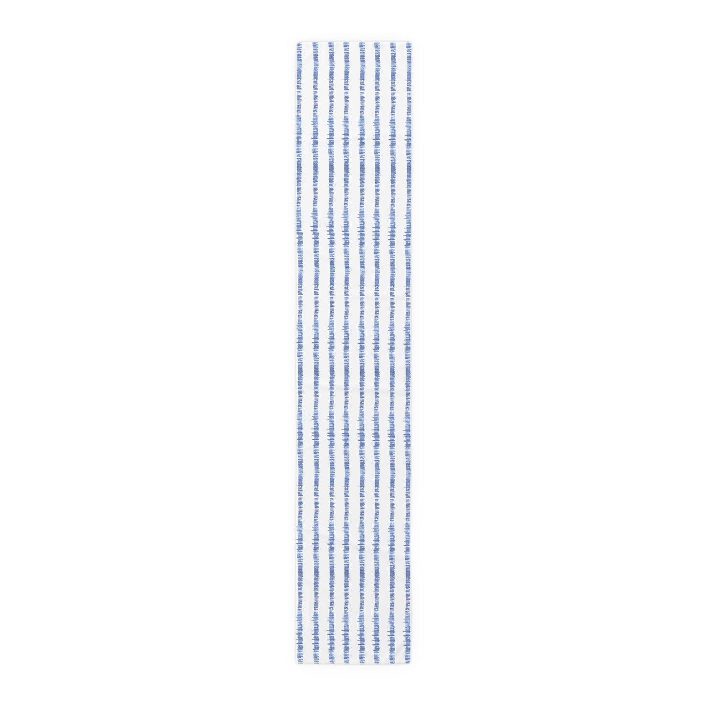 Striped Table Runner (Cotton or Poly) - Blue Cava