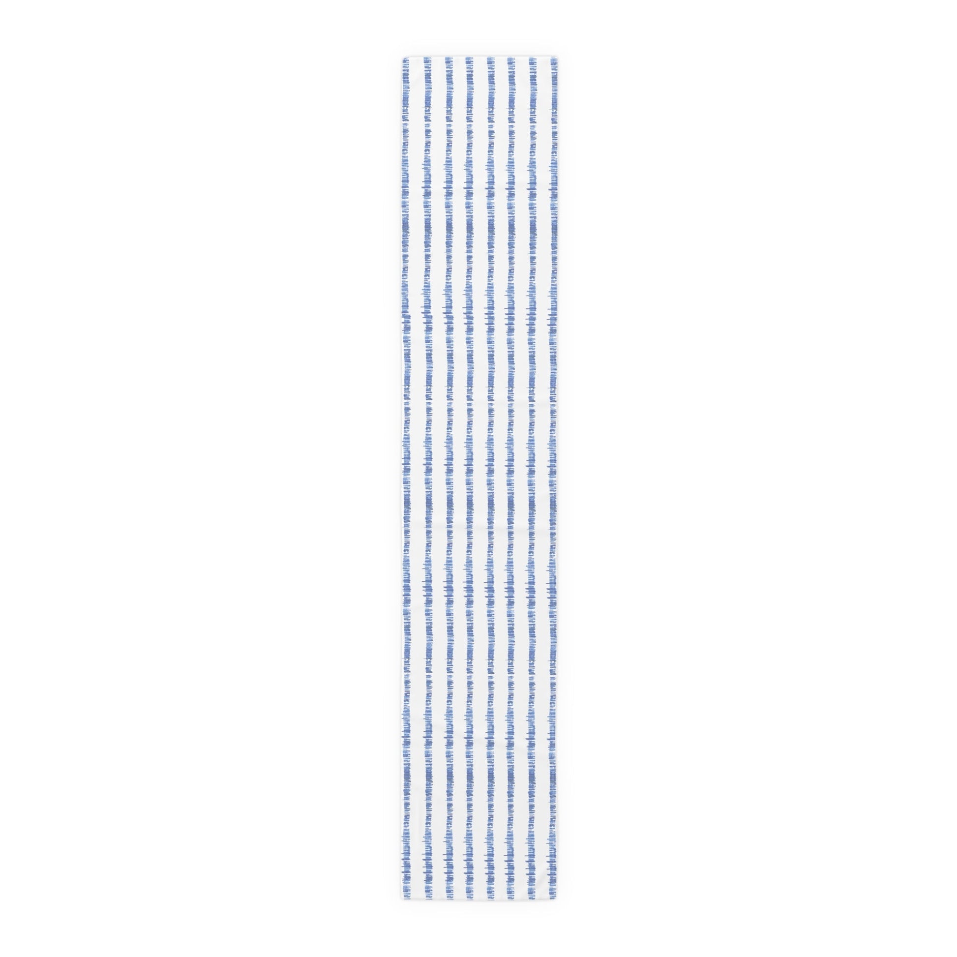 Striped Table Runner (Cotton or Poly) - Blue Cava