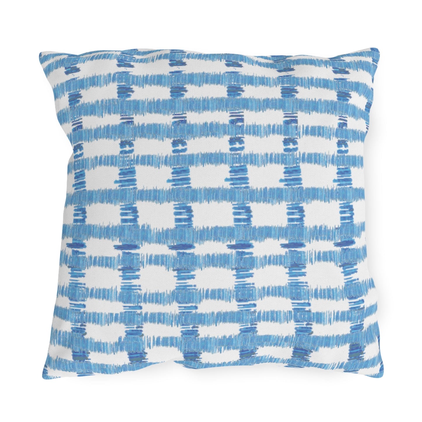 Stripes Outdoor Pillows - Blue Cava