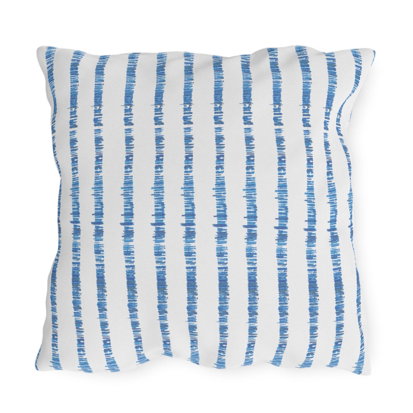 Stripes Outdoor Pillows - Blue Cava