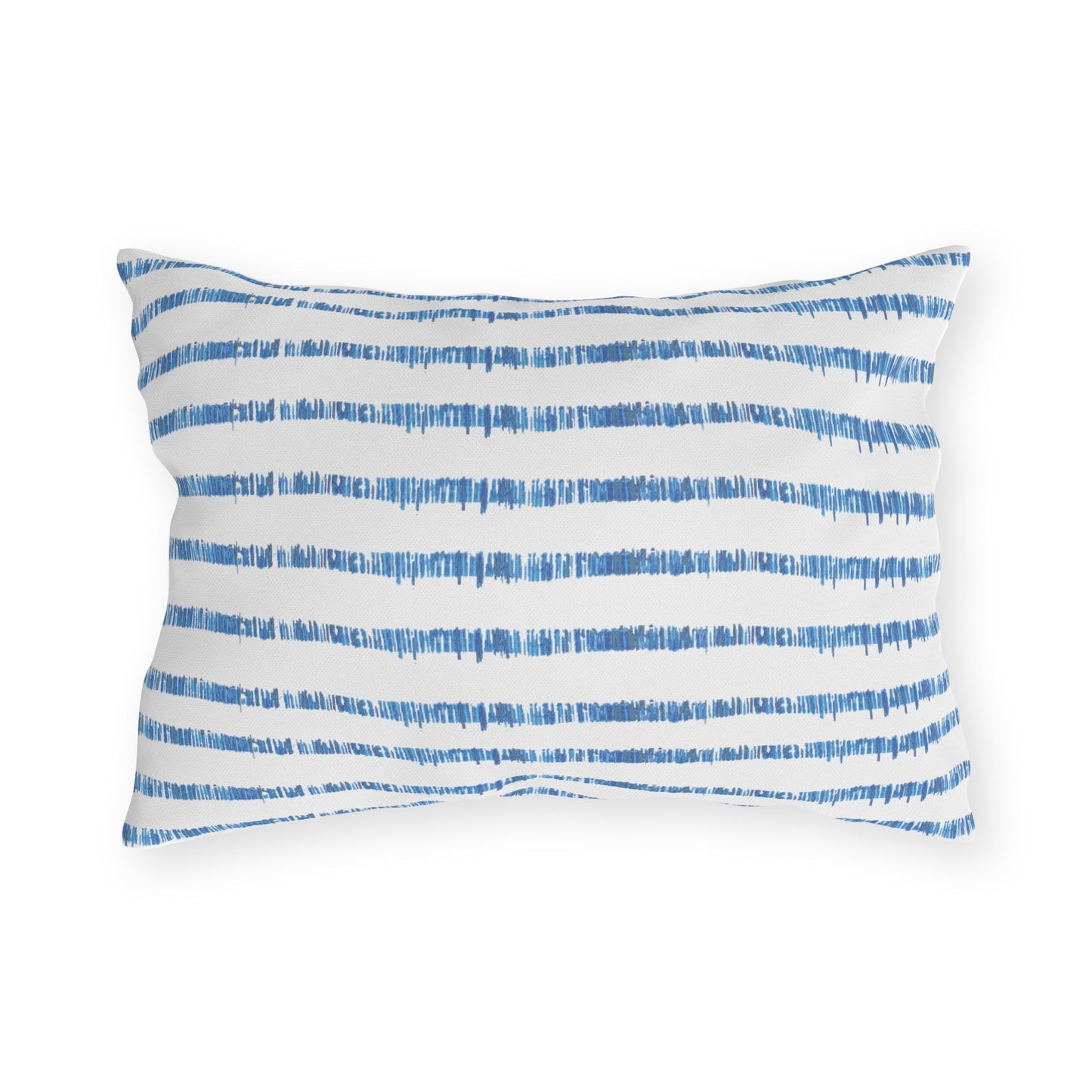 Stripes Outdoor Pillows - Blue Cava