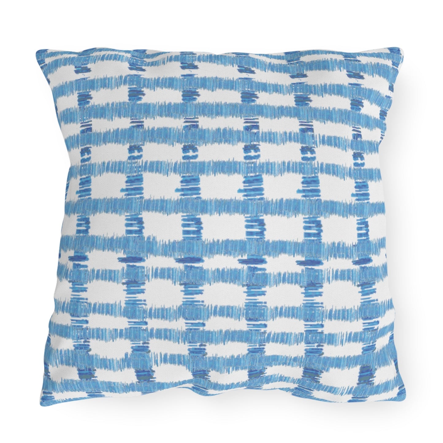 Stripes Outdoor Pillows - Blue Cava