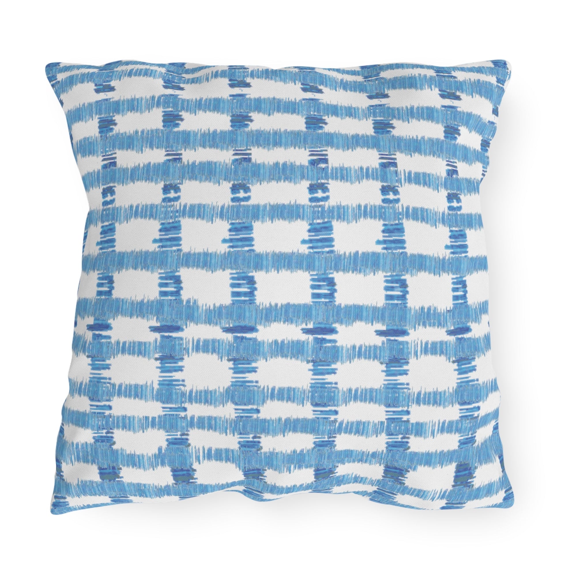 Stripes Outdoor Pillows - Blue Cava