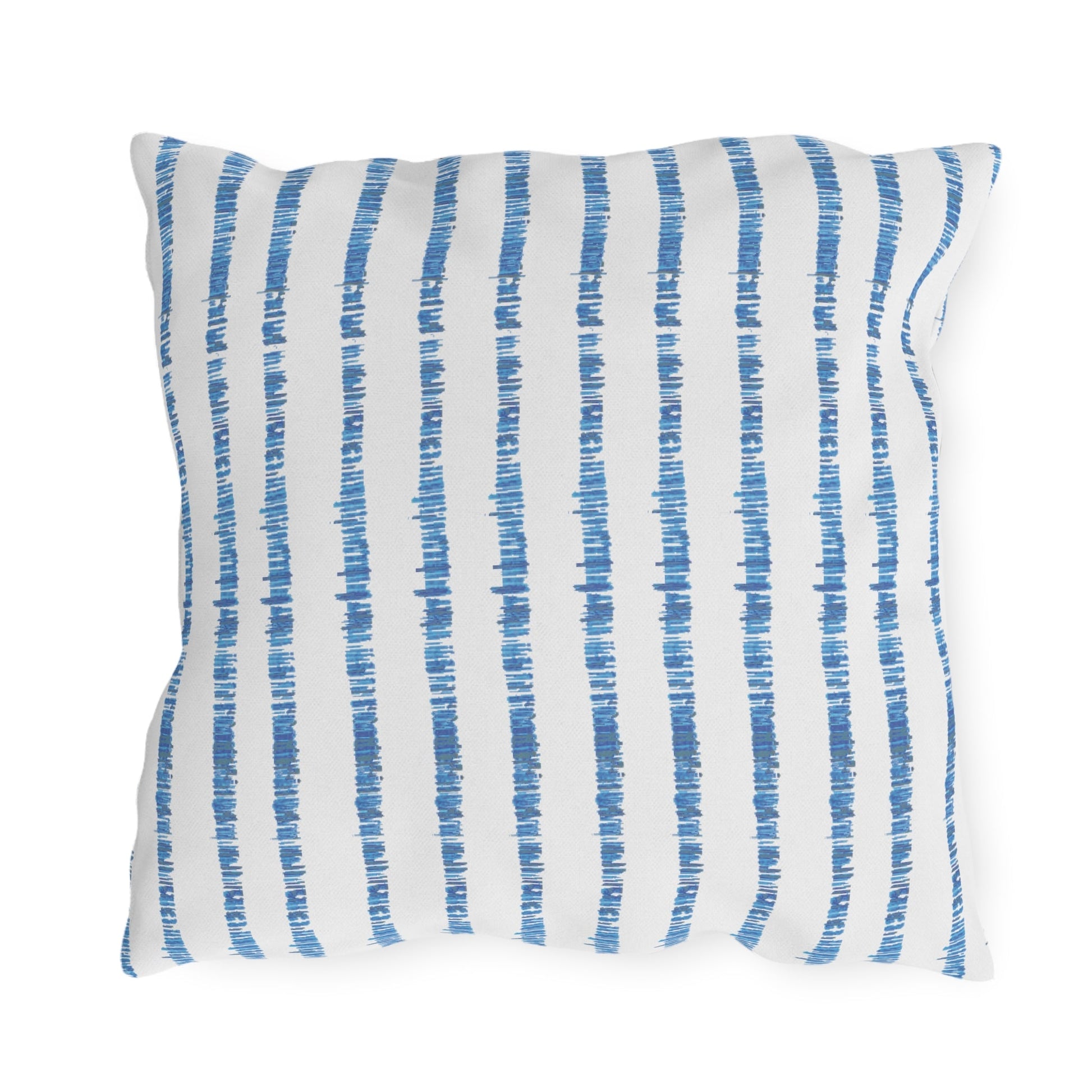 Stripes Outdoor Pillows - Blue Cava