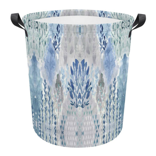 Summer Vibes Laundry Basket - Blue Cava