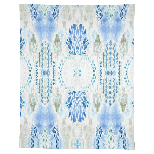 Summer Vibes Rectangle Tablecloth - Blue Cava