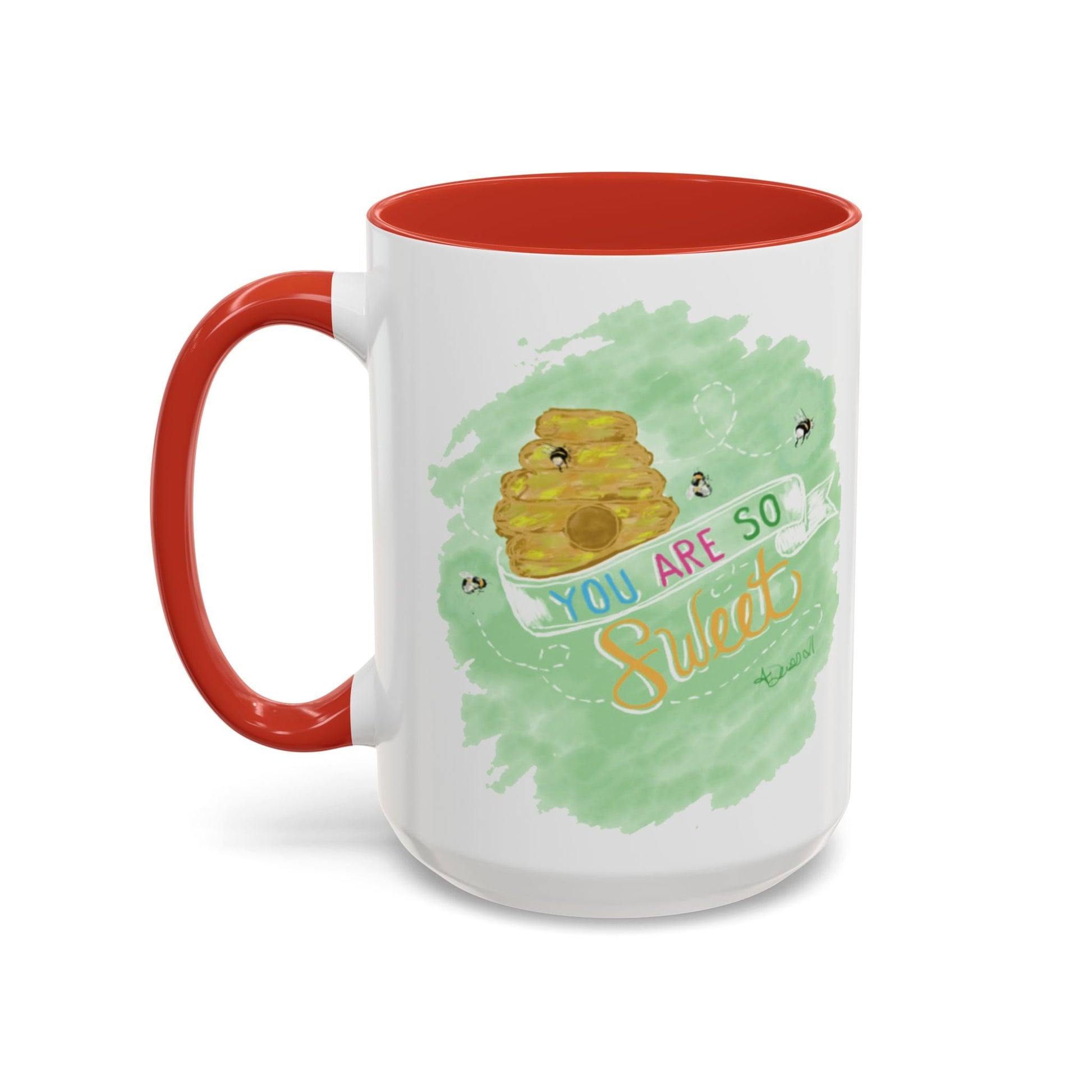 You Are So Sweet Bee Coffee Mug (11oz & 15oz) - Blue Cava