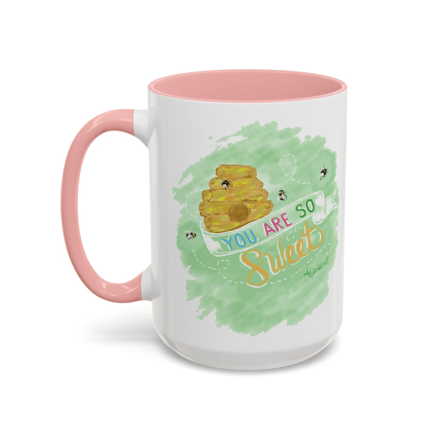 You Are So Sweet Bee Coffee Mug (11oz & 15oz) - Blue Cava