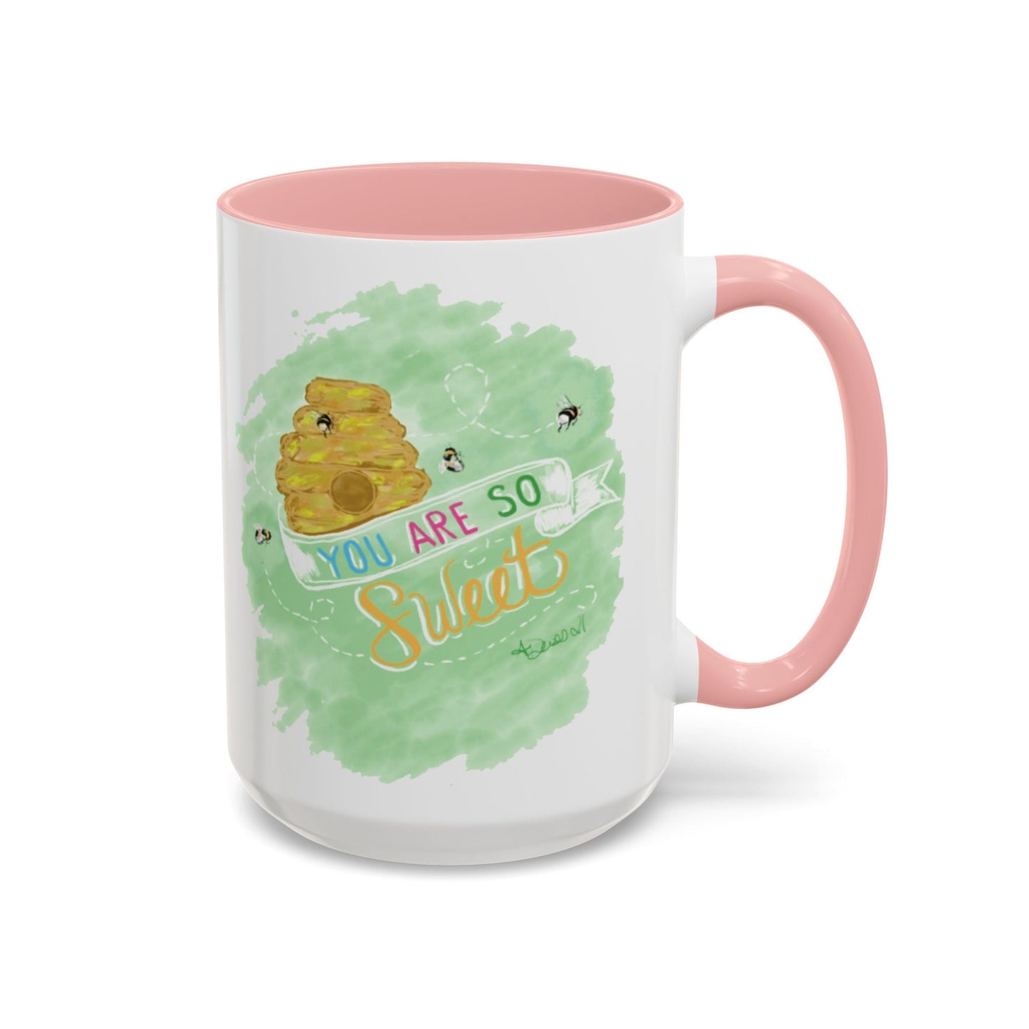 You Are So Sweet Bee Coffee Mug (11oz & 15oz) - Blue Cava