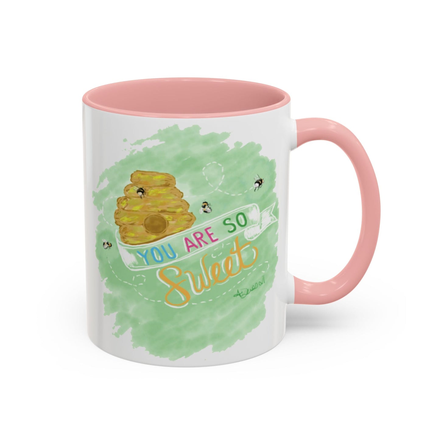 You Are So Sweet Bee Coffee Mug (11oz & 15oz) - Blue Cava